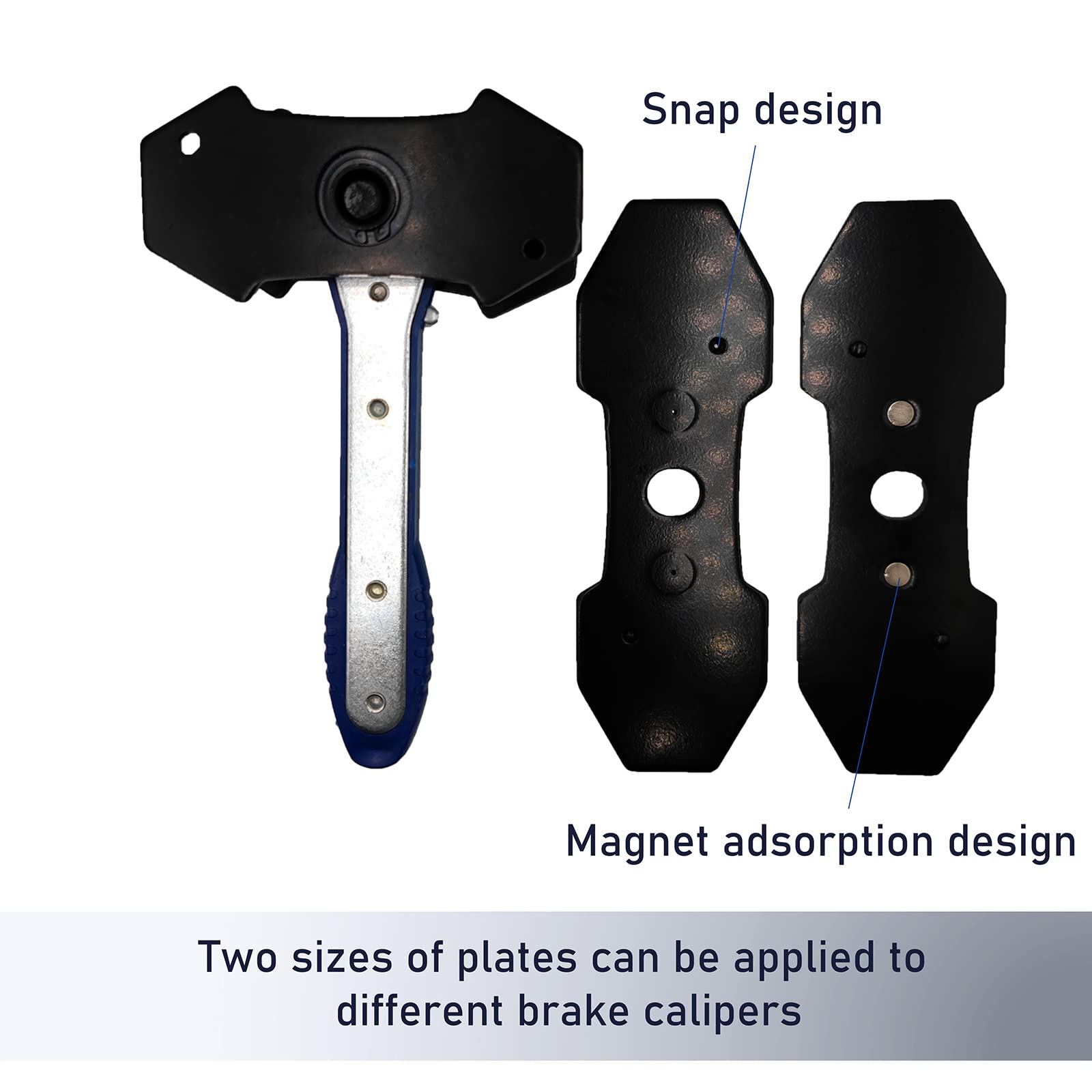 Blue Brake Caliper Press Tool Universal Automotive Ratcheting Brake Caliper