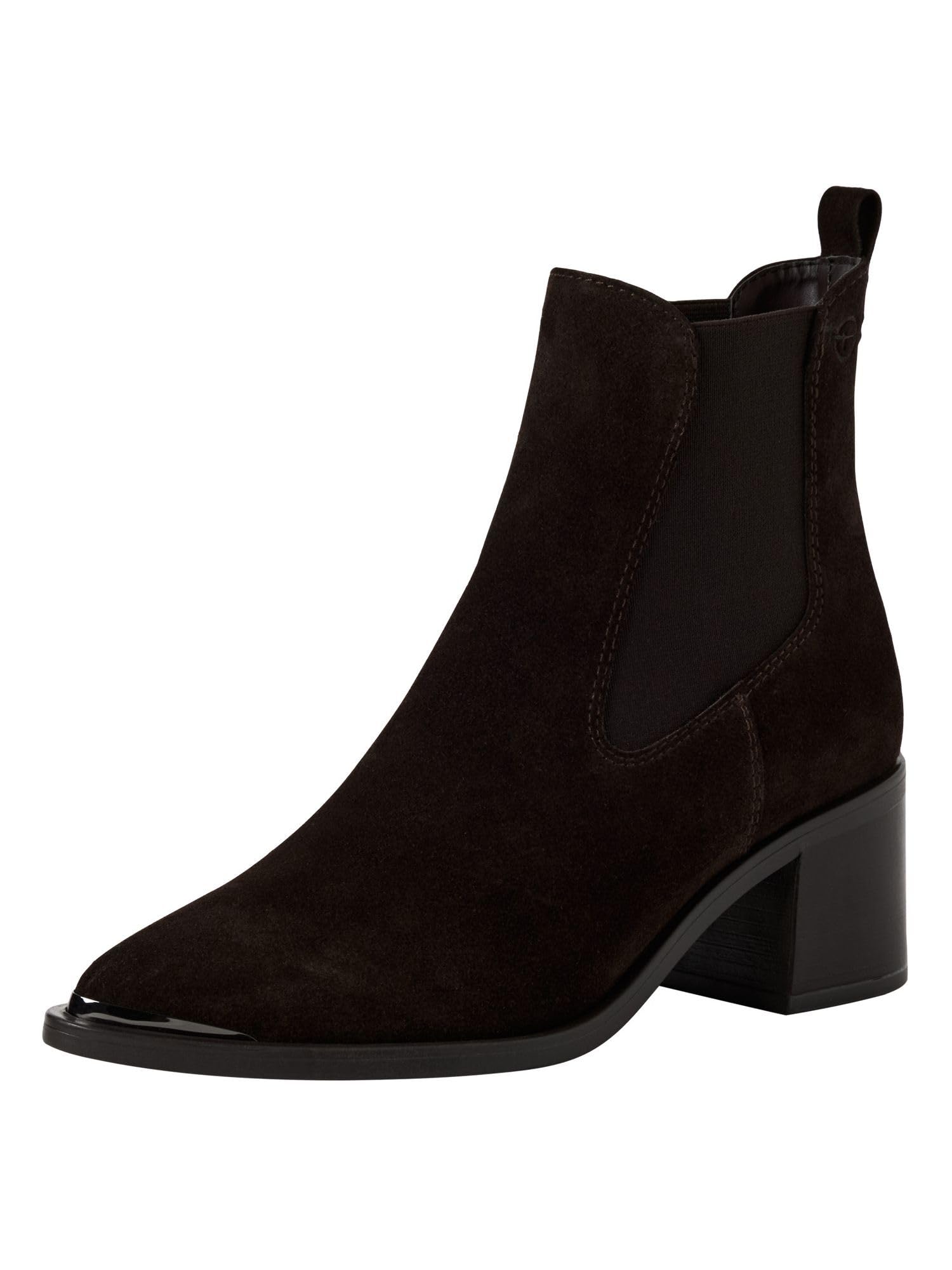 Tamaris Women's Flat Boots, mocha, 6.5 UK