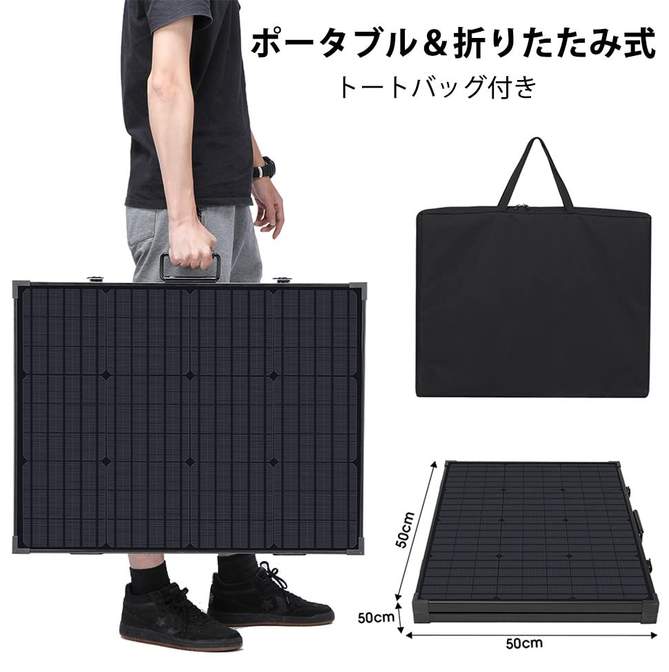 Amazon.co.jp: suaoki ソーラーチャージャー 100W 強化ガラス型 