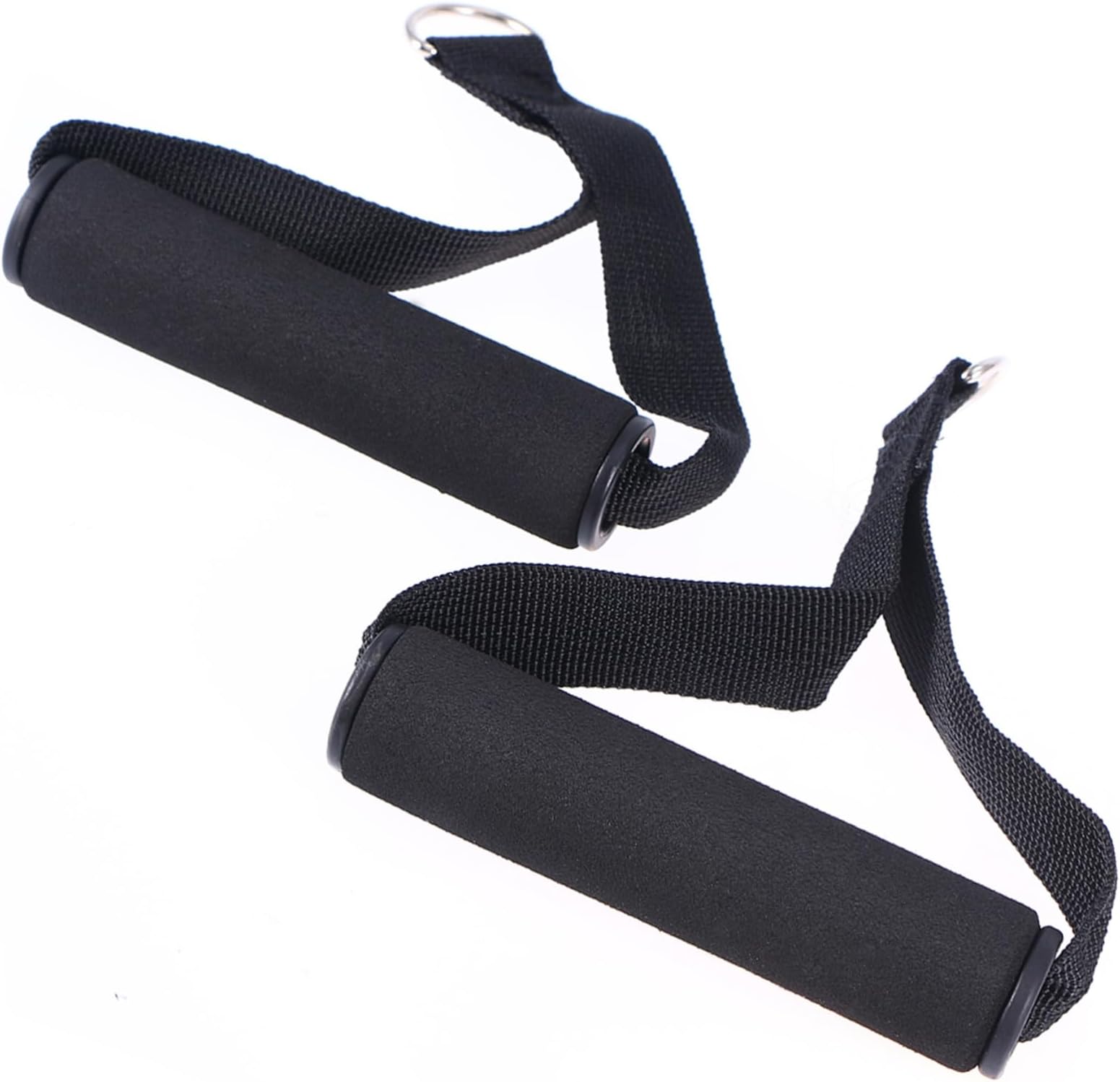 CLISPEED 2pcs Pair exercise handles sport accessories elastic exercise bands fitness bands handles Workout Band Handle gym handles for cables resistance band workout hammock Triceps