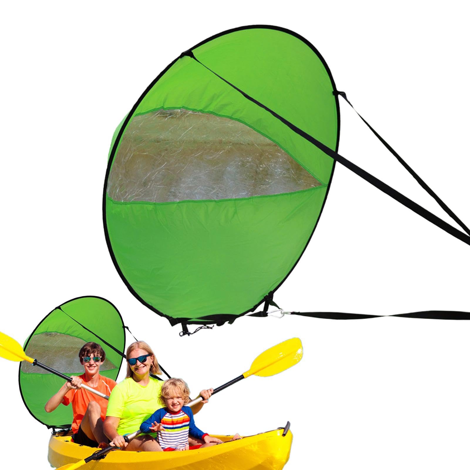 Velas de paddleboard – Kit de vela hinchable de remo de pie | Ajustable y portátil, accesorio de protección solar para barco, vela de remo fácil de instalar, duradera y ligera