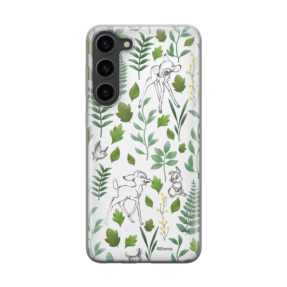 ERT GROUP mobile phone case for Samsung S23 original and officially Licensed Disney pattern Bambi 008 optimally adapted to the shape of the mobile phone, case made of TPU