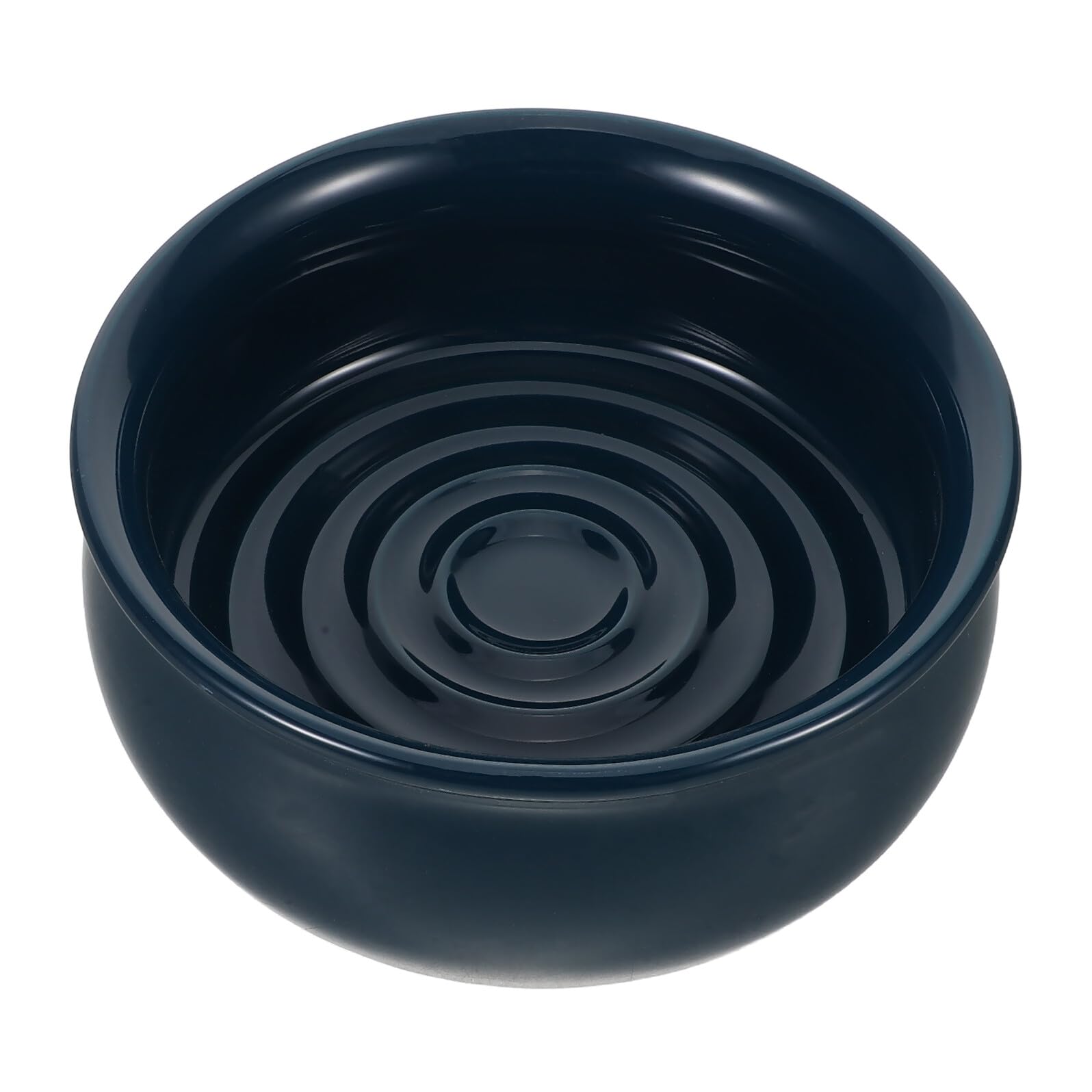 Ciotola da Barba per Spirale Ceramica in Texture a Uomo | Uso Domestico e Viaggio, Formato Compatto e Portatile, Accessorio Elegante per Routine Quotidiana