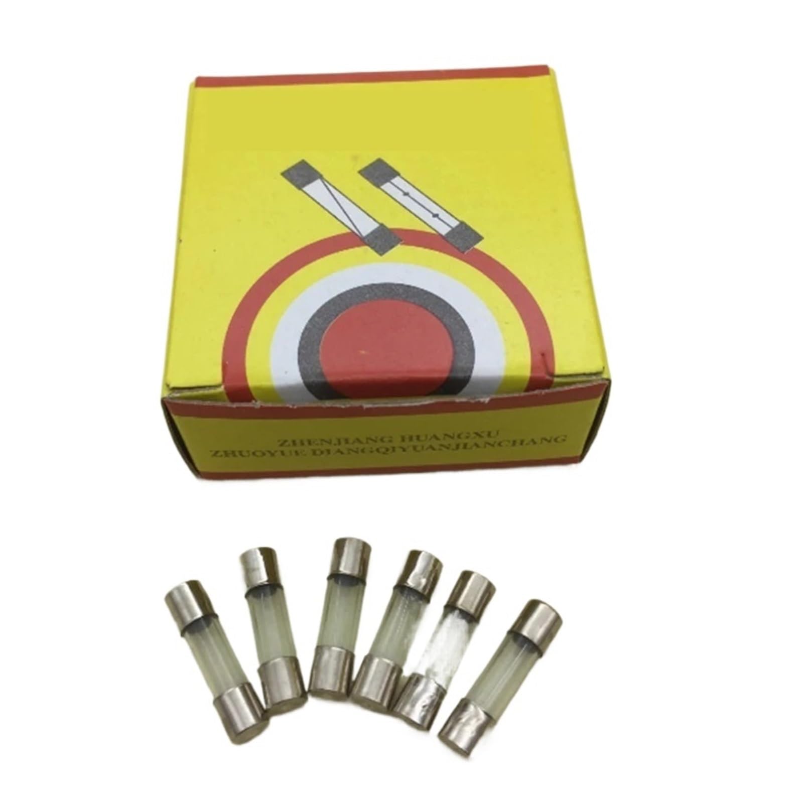 Fusible tube 5 x 20 mm 3A verre pour réparer l'électroménager L250V