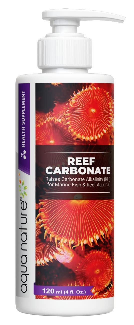 AquaNature Reef Carbonate Raises Carbonate Alkalinity (KH) for Marine Fish & Reef Aquaria (120ml) (B0BBN78H3Y) Amazon Price History, Amazon Price Tracker