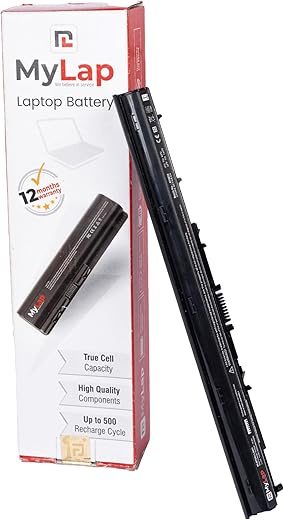 MYLAP High Performance M5Y1K GXVJ3 3451 Laptop Battery Compatible for Dell Inspiron 14 5000 5451 5452 5455 5458 5459 Laptop Battery (2000mah/4cell)