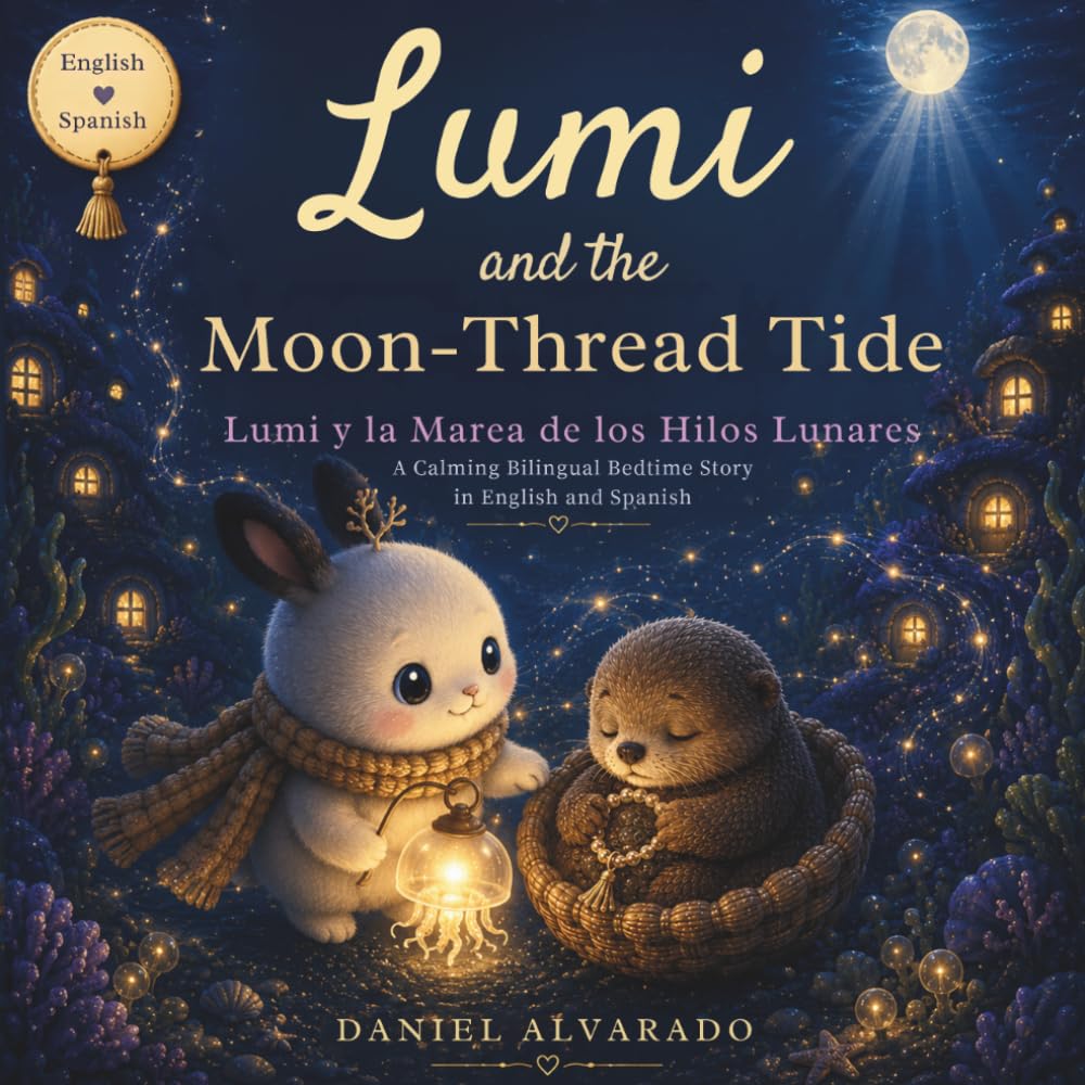 Lumi and the Moon-Thread Tide - Lumi y la Marea de los Hilos Lunares: A Calming Bilingual Bedtime Story in English and Spanish for Toddlers and Preschoolers (Lumi’s Calming Ocean Bedtime Stories)