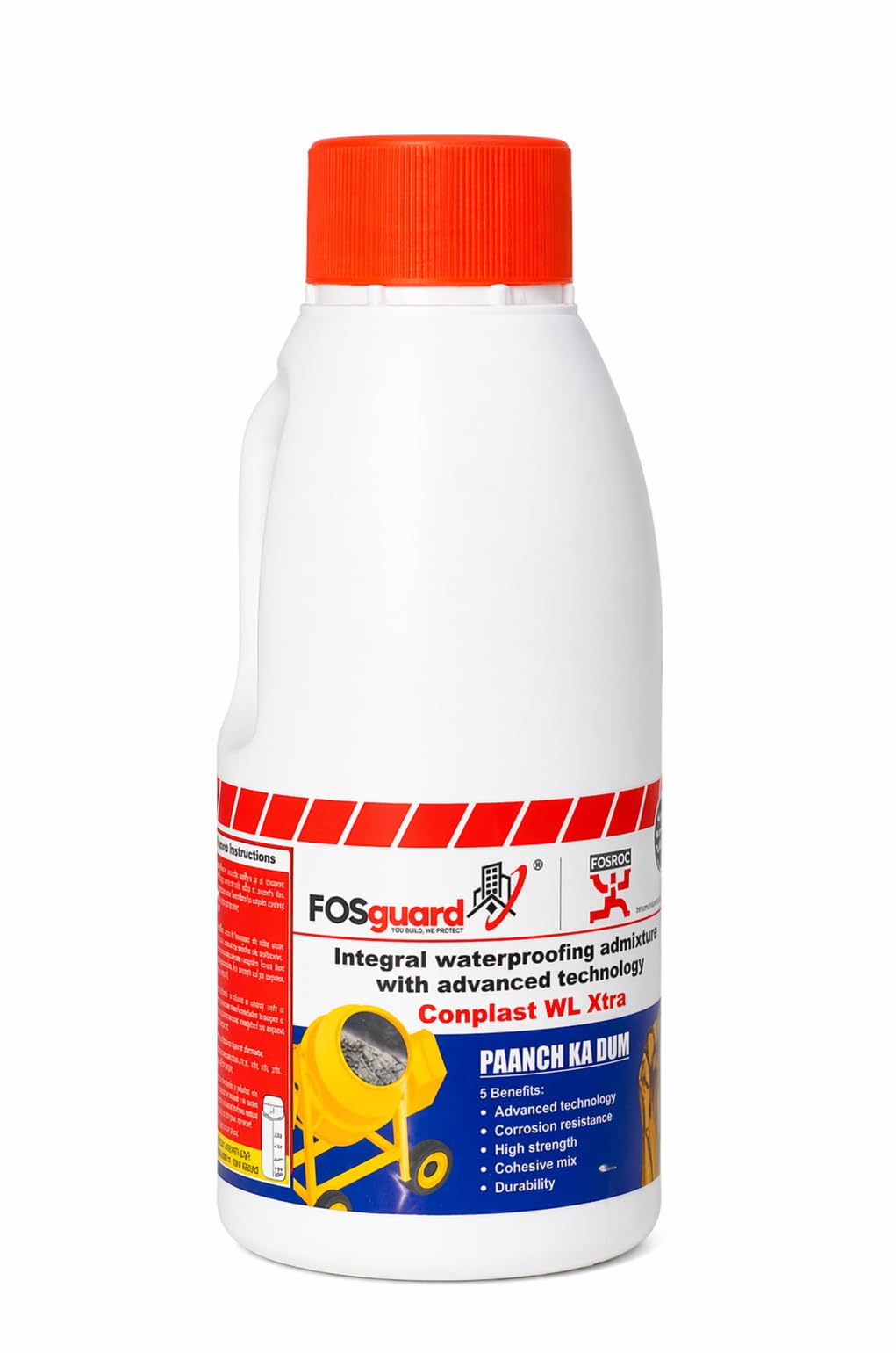 Conplast WL Xtra Integral Waterproofing Admixture, Advanced Technology, Corrosion Resistance, High Strength, Durability (3)-image-29
