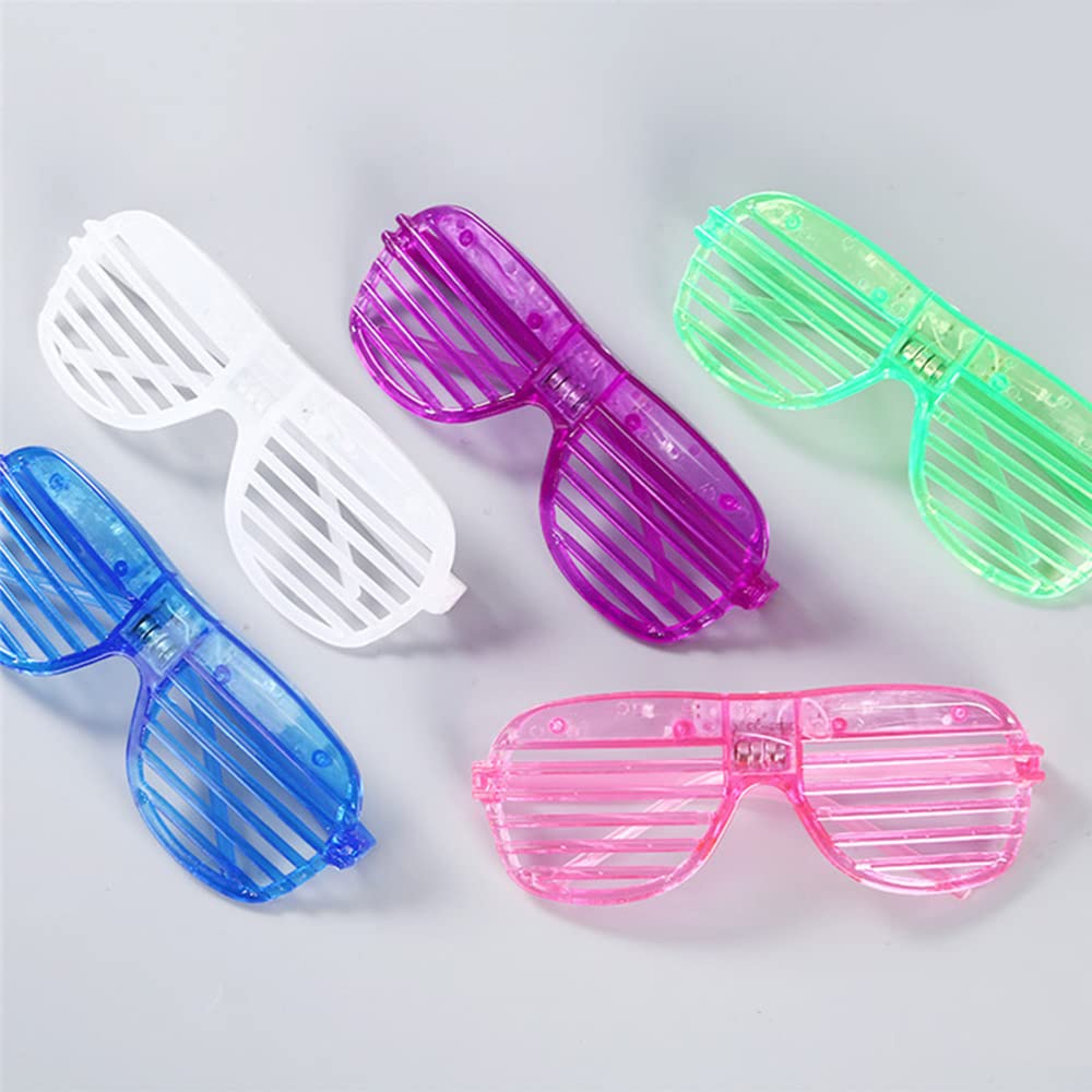 PRIYA PARTY DECORATION LED Round Shutter Shades Light Up Party Glow Shades (1Pc)