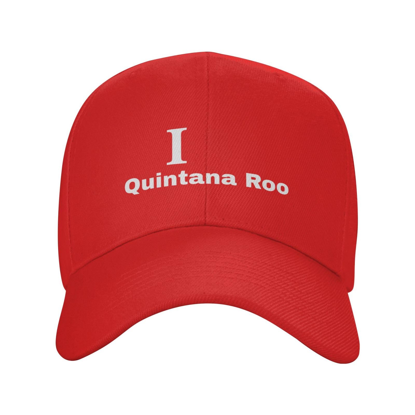 I Love Quintana Roo Baseball Caps for Men Women Hat Adjustable Cap Trucker Hats Dad Cap