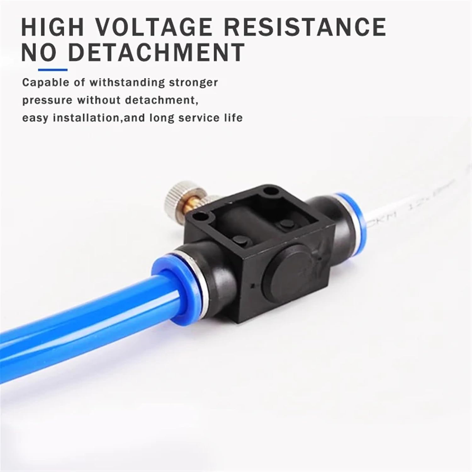 20PCS Pneumatics Air Throttle Valve Speed Control Quick Hose Tube Water Fitting Connector Pneumatic Fittings Adjust 4 6 8 10mm (Color : SA-12, Size : 20 PCS)