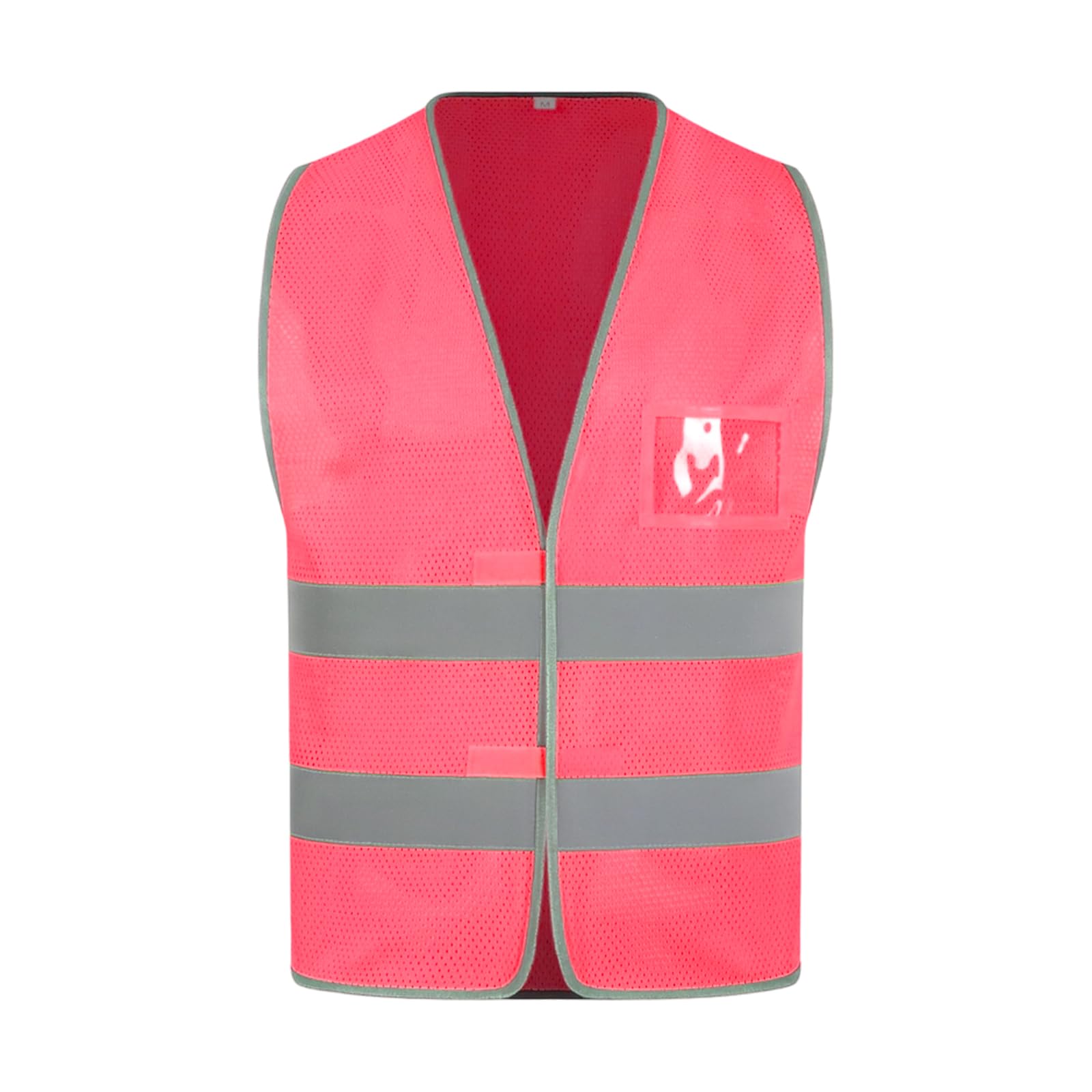 Reflective High Visibility Safety Vest for Men Women ANSI Class 2 Hi Vis Safety Vests Mesh Fabric Neon Work Jacket