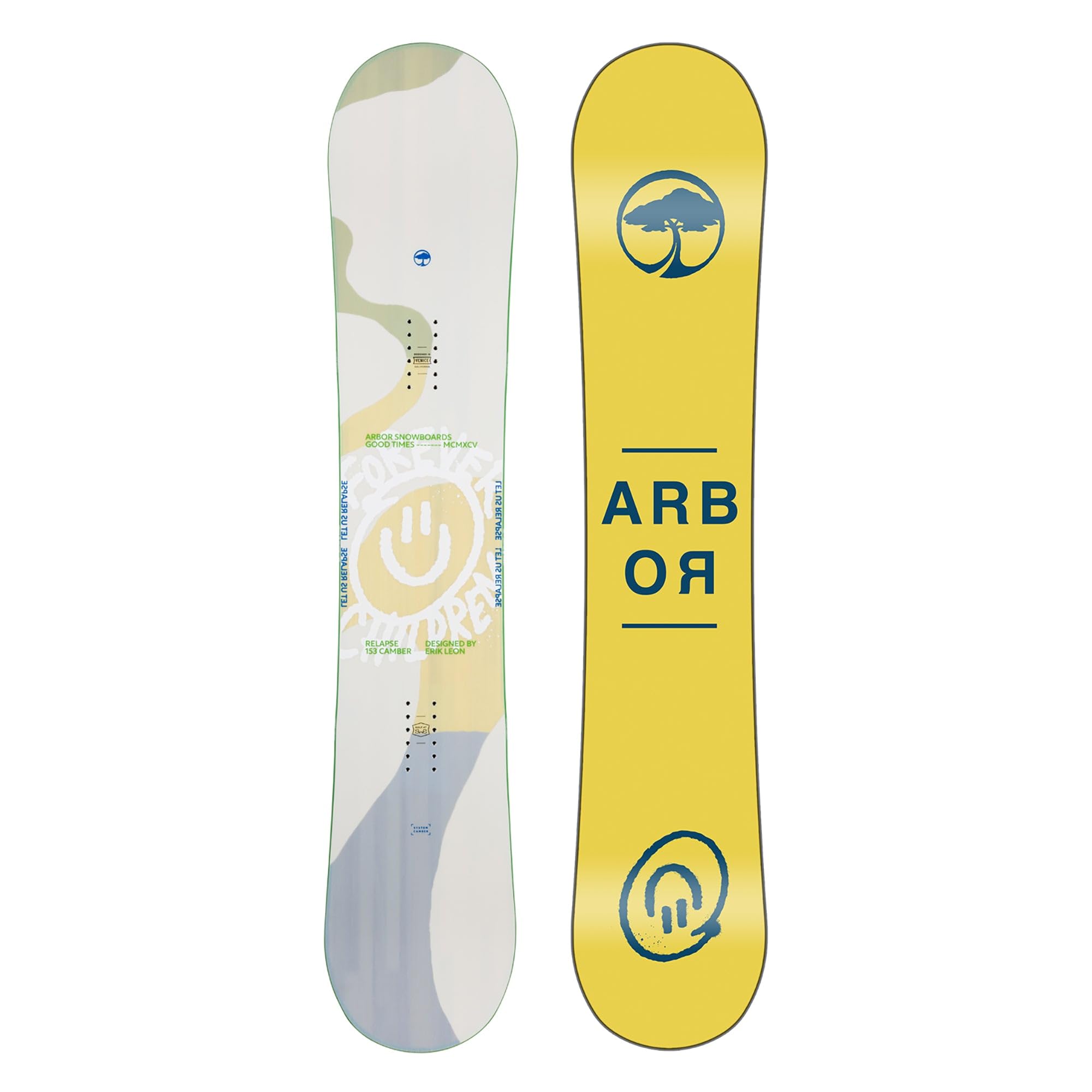 Arbor Men's Relapse Camber Snowboard 2024 150