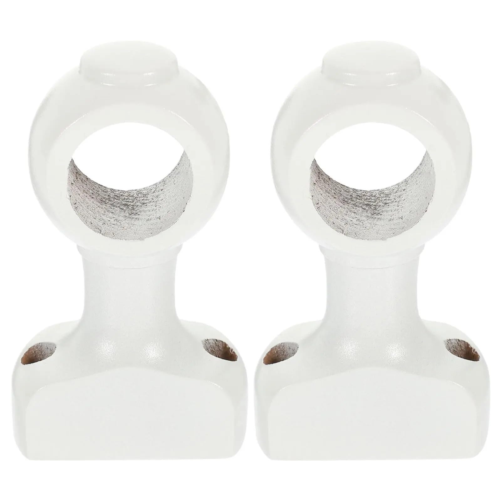 Supports de tringle à rideaux en bois blanc massif de haute résistance - L'élégance pure