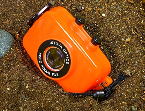 Intova Duo Waterproof HD POV Sports Video Camera, Orange