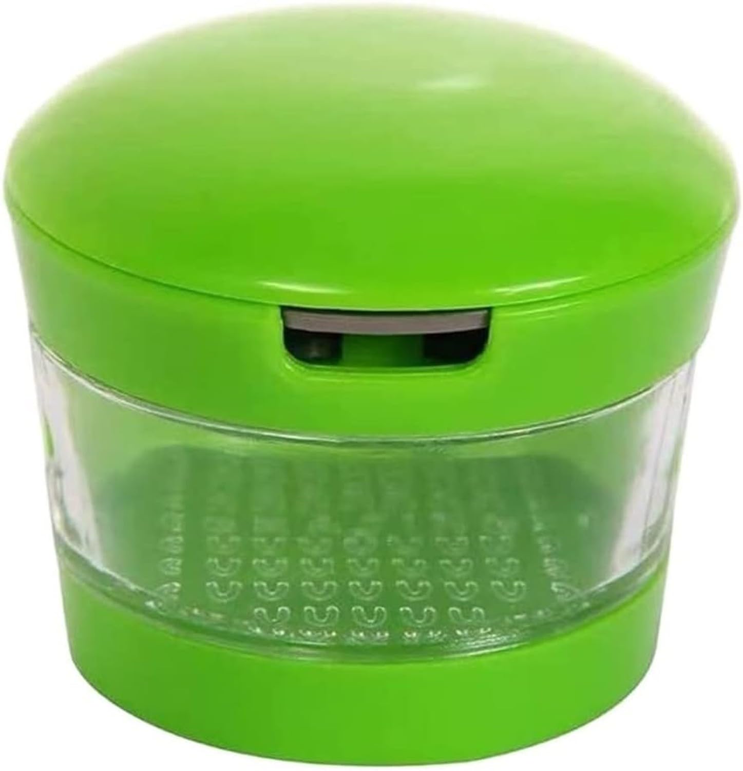 WOMGKDA Garlic Press Crusher, Ginger Crusher Squeezer Mincer Kitchen Gadget, Stainless Steel, for No Mess Chopping, No Flying Cloves, GREEN, 5 * 5 * 6cm