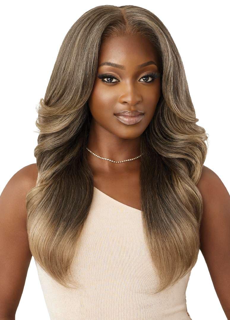 Outre Lace Front Wig - Perfect Hair Line 13X6 - Tayon (OFF BLACK 1B)