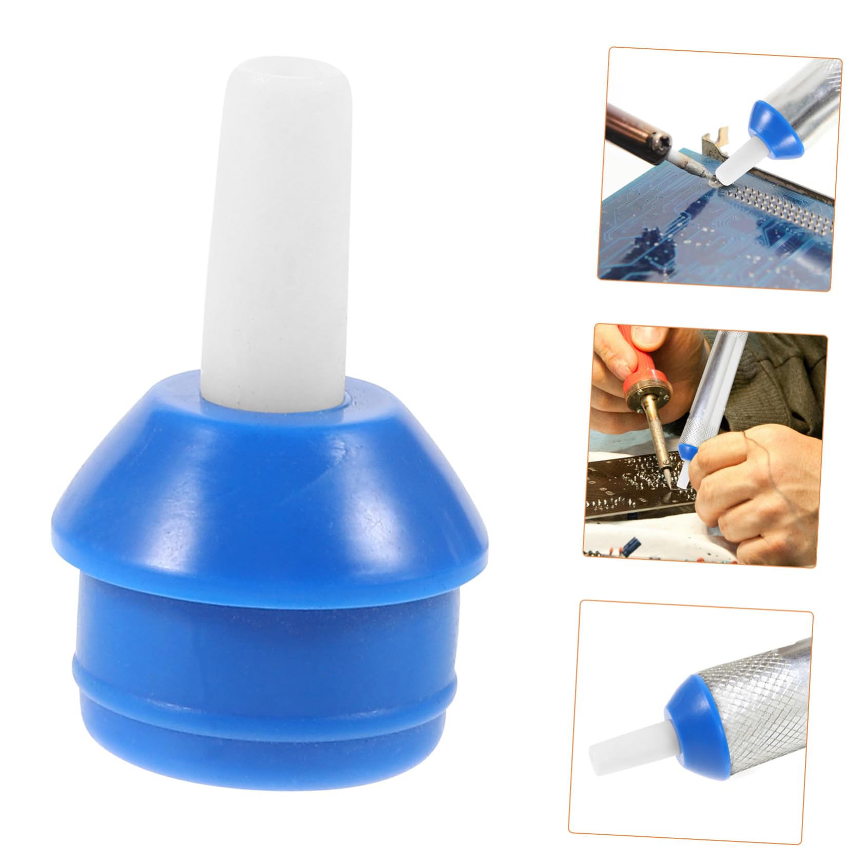 VALICLUD Ugelli per Saldatura per Pompa Dissaldante Set 5pezzi in Plastico Blu Resistente Alte Temperature Punta Accessorio Uso Prolungato Confortevole