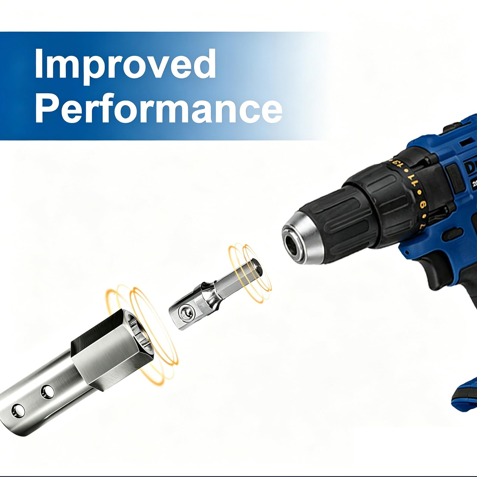 Heavy-Duty Trailer Jack Drill Adapter for 1/2 Inch Shaft, Small — Amazon image 2
