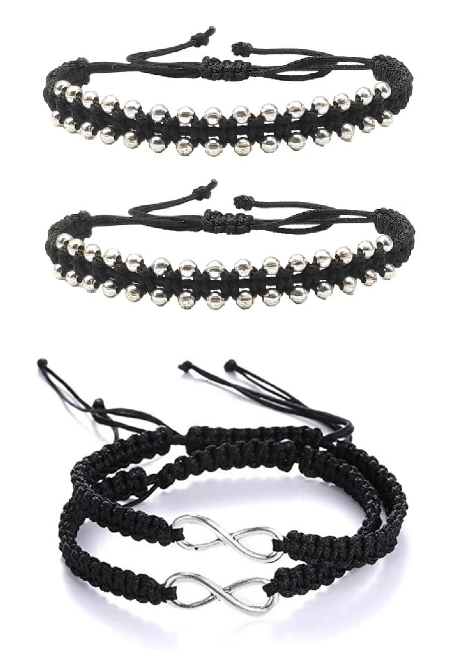 See full amazon price history chart for BLACK THREAD Jewellery 30 Ball Thread Nazariya Bracelet| Infinity Bracelet | Nazar Battu | Women, Men, Girls & Boys 4 PIECE COMBO (BT GIRLS BRCT 020) BLACK THREAD Jewellery 30 Ball Thread Nazariya Bracelet| Infinity Bracelet | Nazar Battu | Women, Men, Girls & Boys 4 PIECE COMBO (BT GIRLS BRCT 020) (B0DFHB993S) Amazon Price History, Amazon Price Tracker