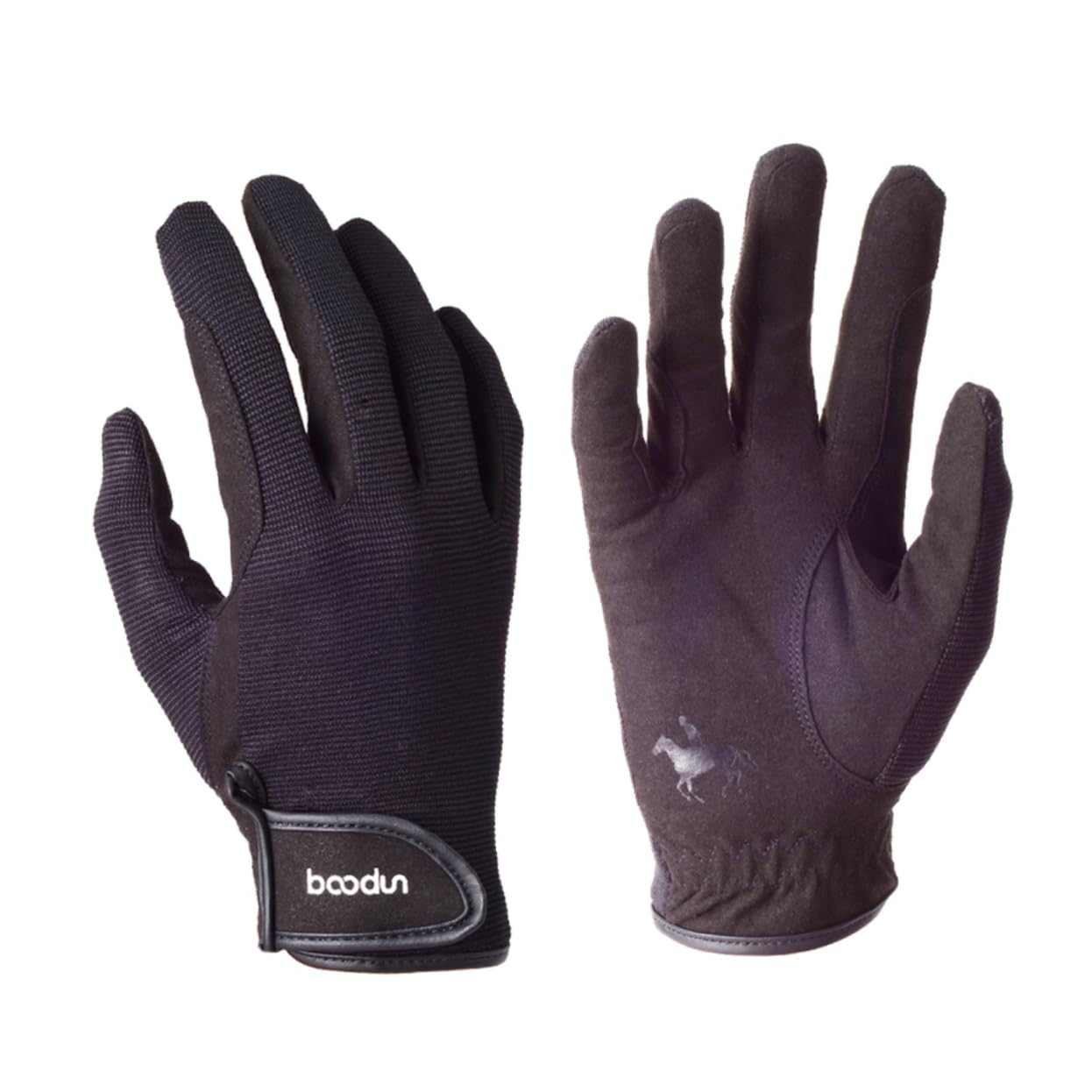 Anneome Unisex Equestrian Riding Gloves Made of Ergonomic Design Touchscreen Adjustable Wrist Size l