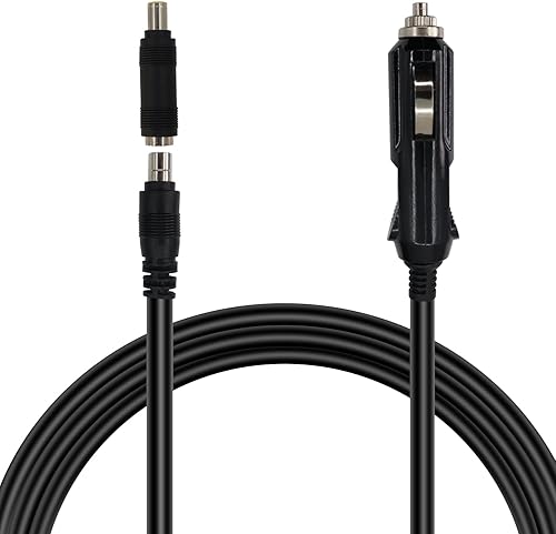 RIIEYOCA Cable de carga de coche de 0.315 in de CC, encendedor de cigarrillos de automóvil a DC8020 cable con un adaptador DC7909 (0.311 x 0.217 in) disponible en Yaxa El Salvador