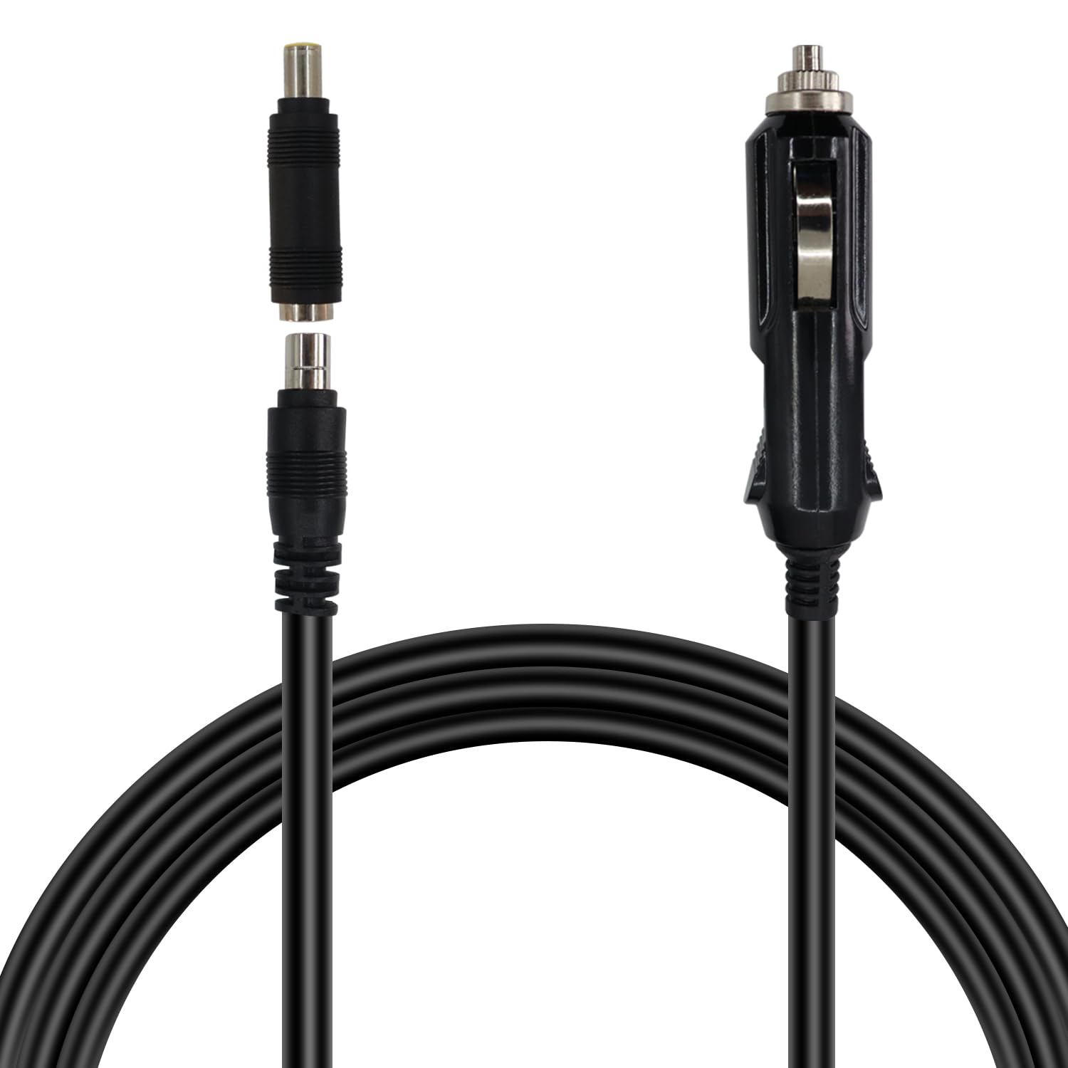 RIIEYOCA DC 8mm Car Charging Cable,Car Cigarette Lighter to DC8020 Cable With a DC7909 (7.9 x 5.5mm) adapter for Bluetti EB70 EB3A Powerstation(1.5M/4.9ft)