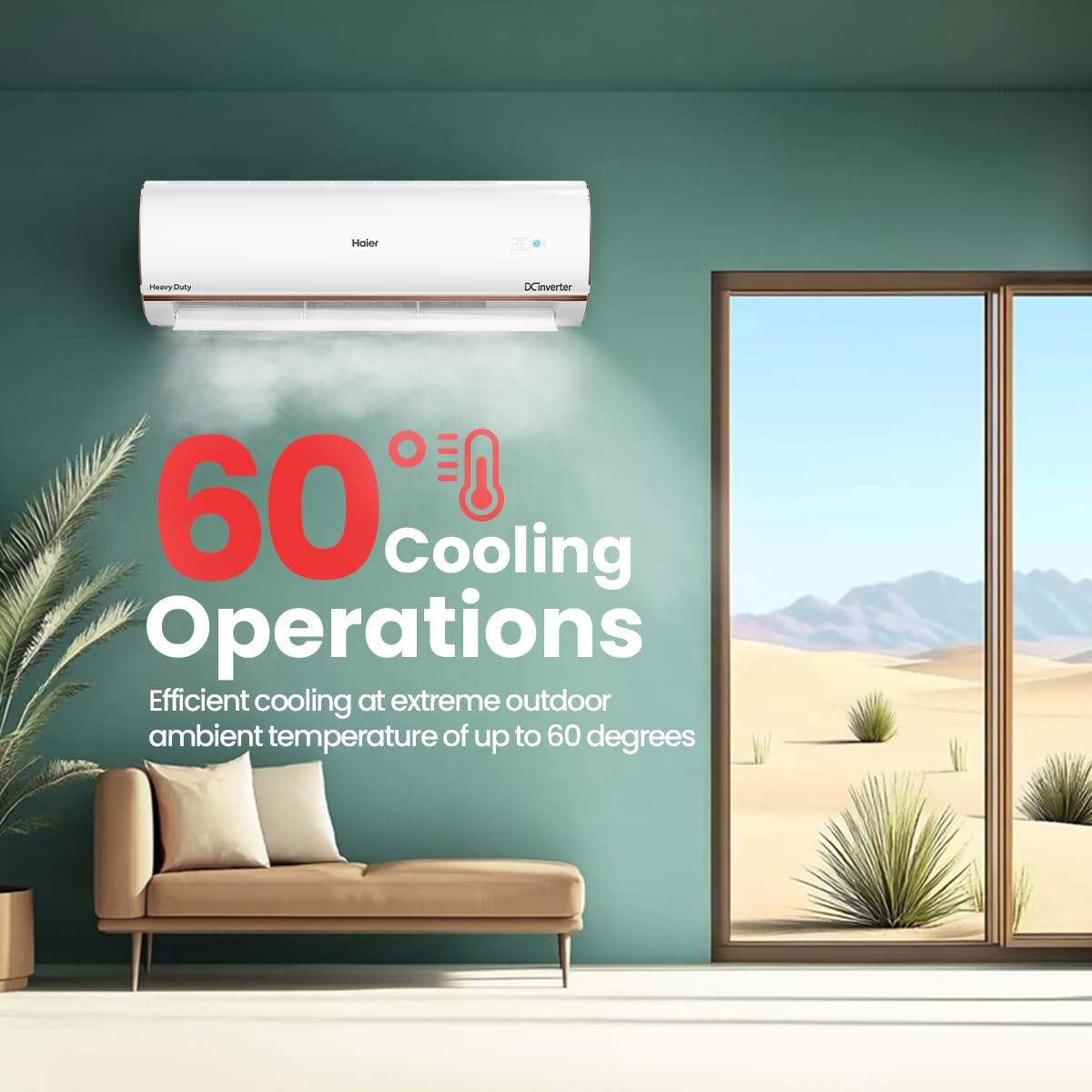 Review Haier 1 Ton 5 Star Ai Climate Control Smart Split Ac (3600W, 8 Review Haier 1 Ton 5 Star Ai Climate Control Smart Split Ac (3600W,