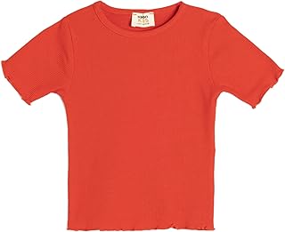 Bisiklet Yaka Kısa Kollu Pamuklu Basic Tişört