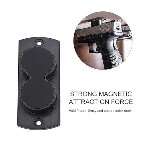 Miniatura 4 de Lock Connection® - Soluciones de seguridad de montaje de pistola magnética de 25 libras para pistolas en el automóvil, camión, junto a la cama,