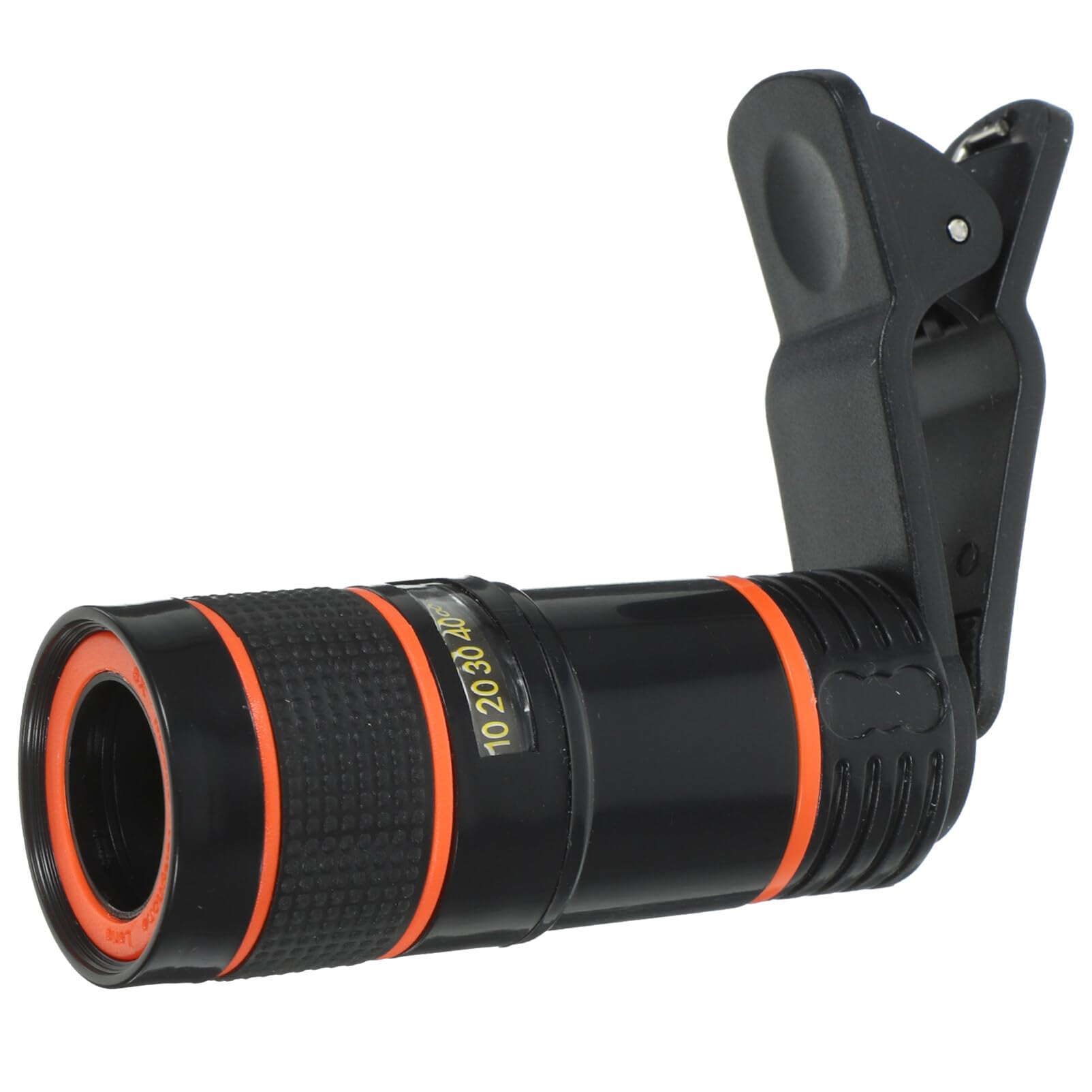 Generic 8X Telephoto Lens for Smartphones Clip-on Mobile Phone Camera Zoom Lens for Outdoor Photography Wildlife Observation Concerts and Sports