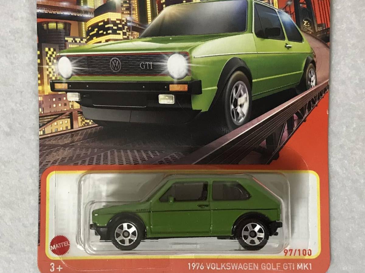 MATCHBOX Volkswagen ミニカー マッチボックス Amazon | マッチボックス 1976 VOLKSWAGEN GOLF GTI MK1 緑