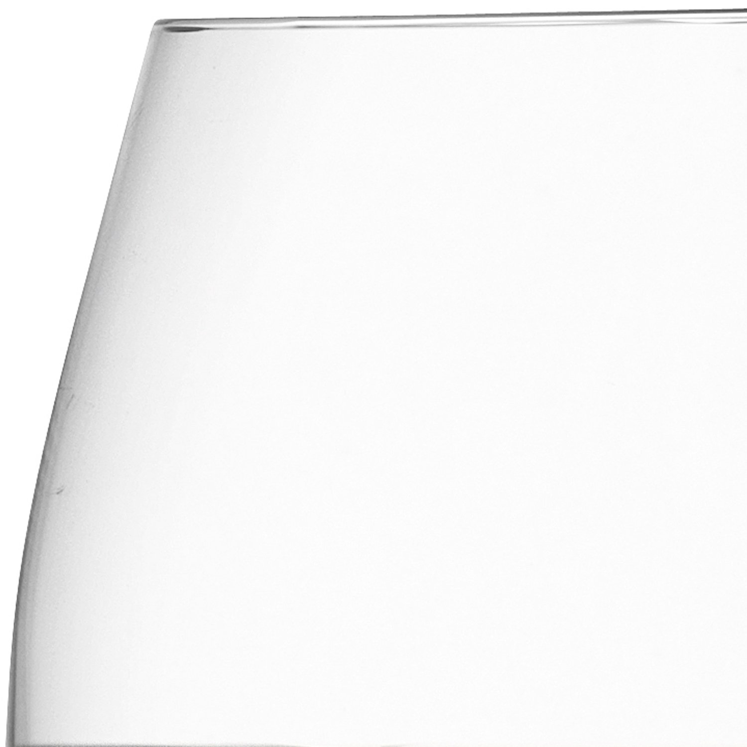 Lsa International Copa de Vidrio para Vino Blanco Sin Tallo, Transparente, 370ml, Paquete de 4, Cristal, 4 Count (Pack of 1)
