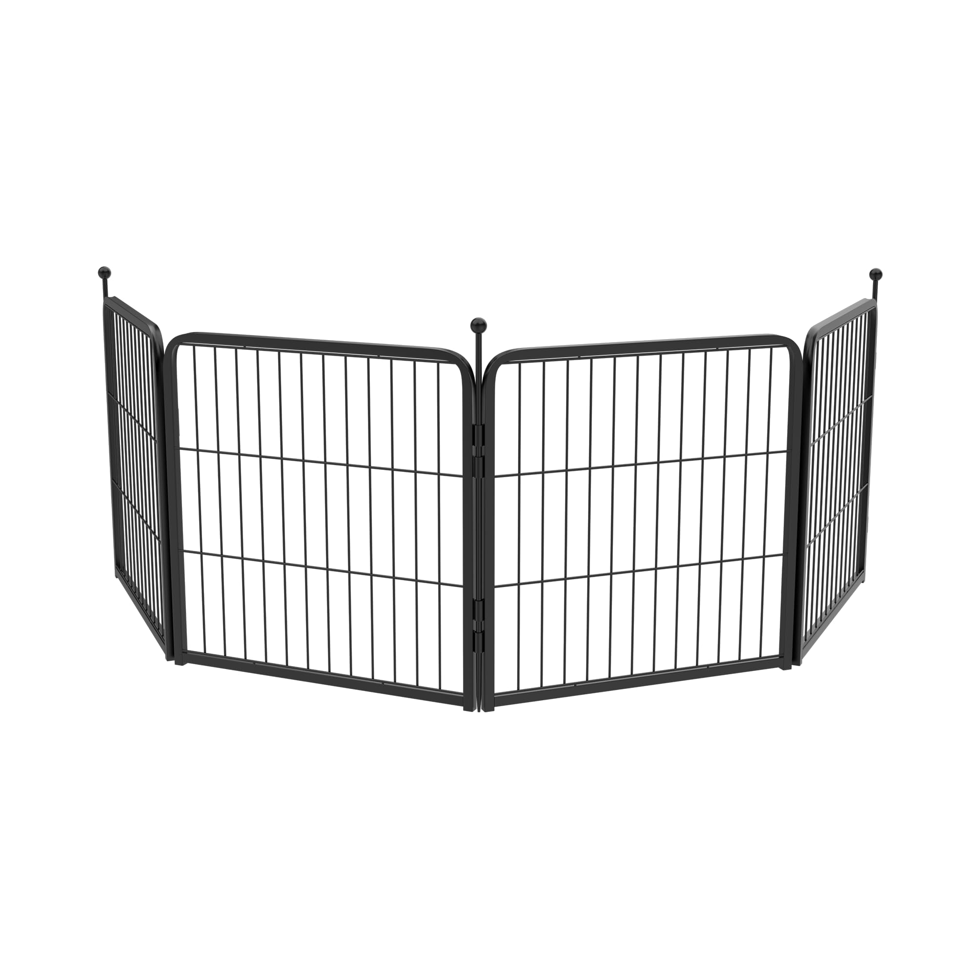 FXW Instant Unleashed Dog Playpen, Portable Pet Fence for Outdoor, RV Trips, and Camping, 24inch, 4 Panels for Puppy and Small Dogs│Patented