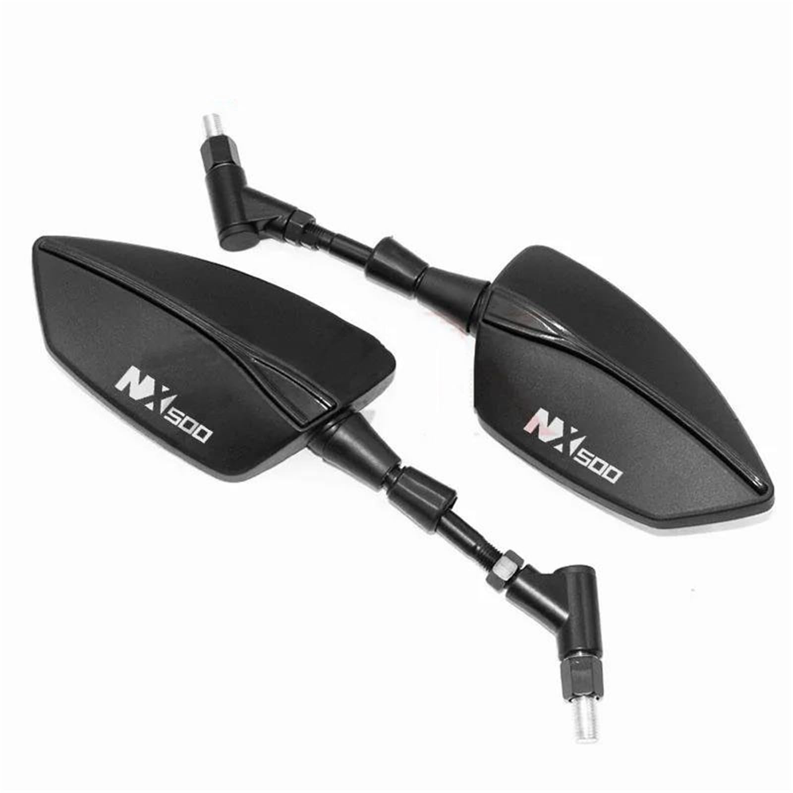 Espejo retrovisor de motocicleta NX 500 antirreflejo evita puntos ciegos 1