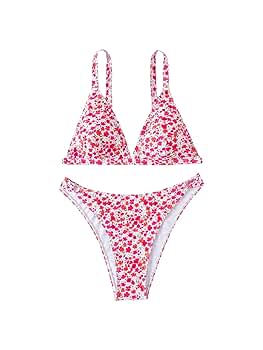 Amazon.com: SOLY HUX Women's Floral Print Spaghetti Strap