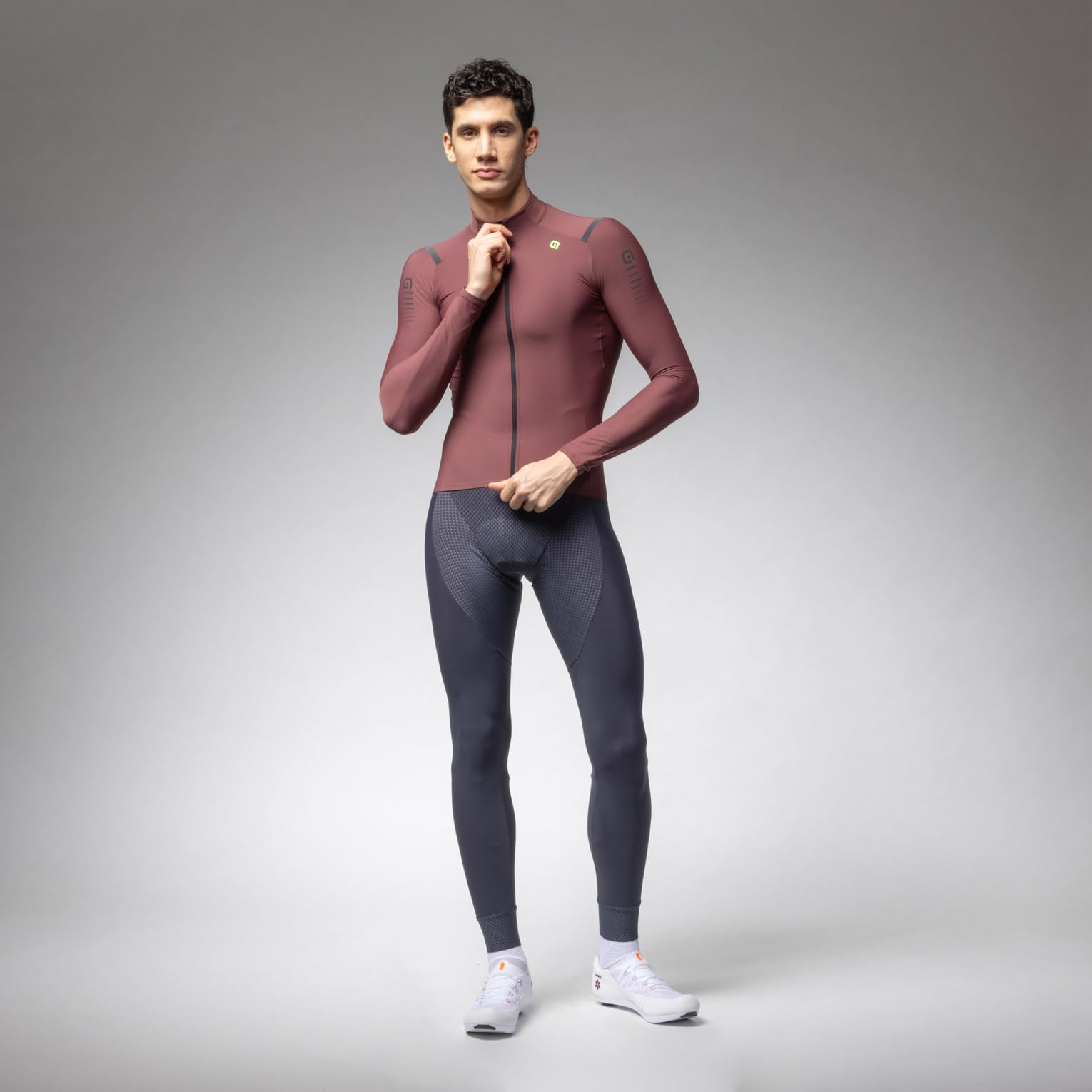 Alé Cycling R-ev1 Warm Race 3.0 Maglia a Maniche Lunghe Uomo (Pacco da 1)