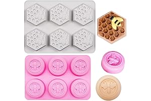 Bee Honeycomb Soap Mold Set