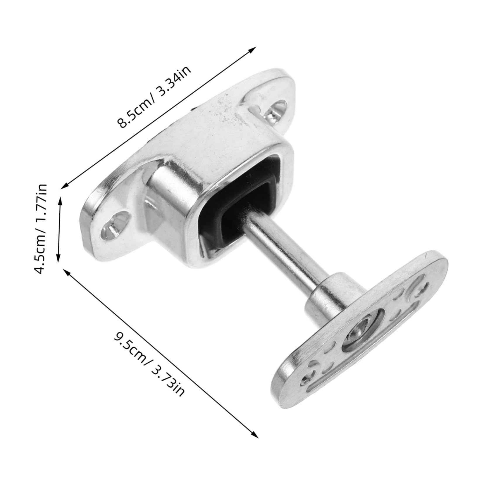Alipis Aluminum Alloy Caravan Door Catch Van Door Bumper Holder Easy to Install Comfortable Ride