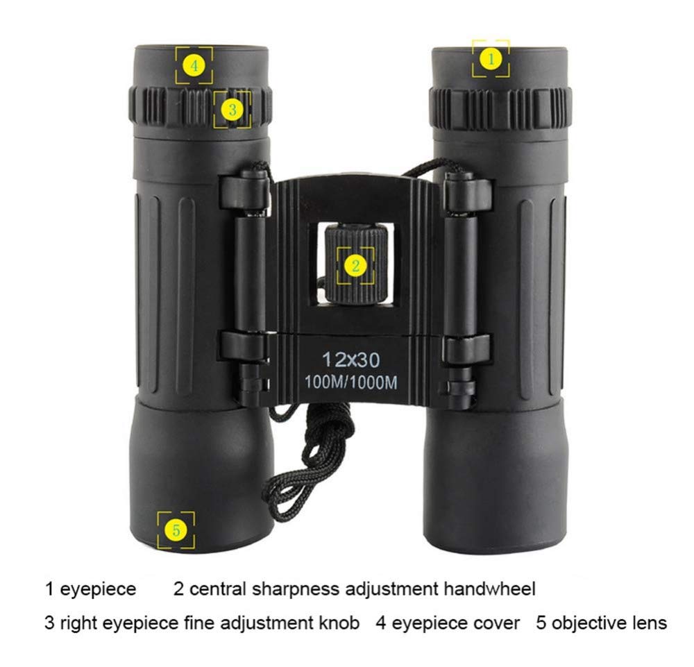Binocolo Compatto Flintronic 8x30 - Impermeabile, Leggero, Per Birdwatching E Sport - Foto 5