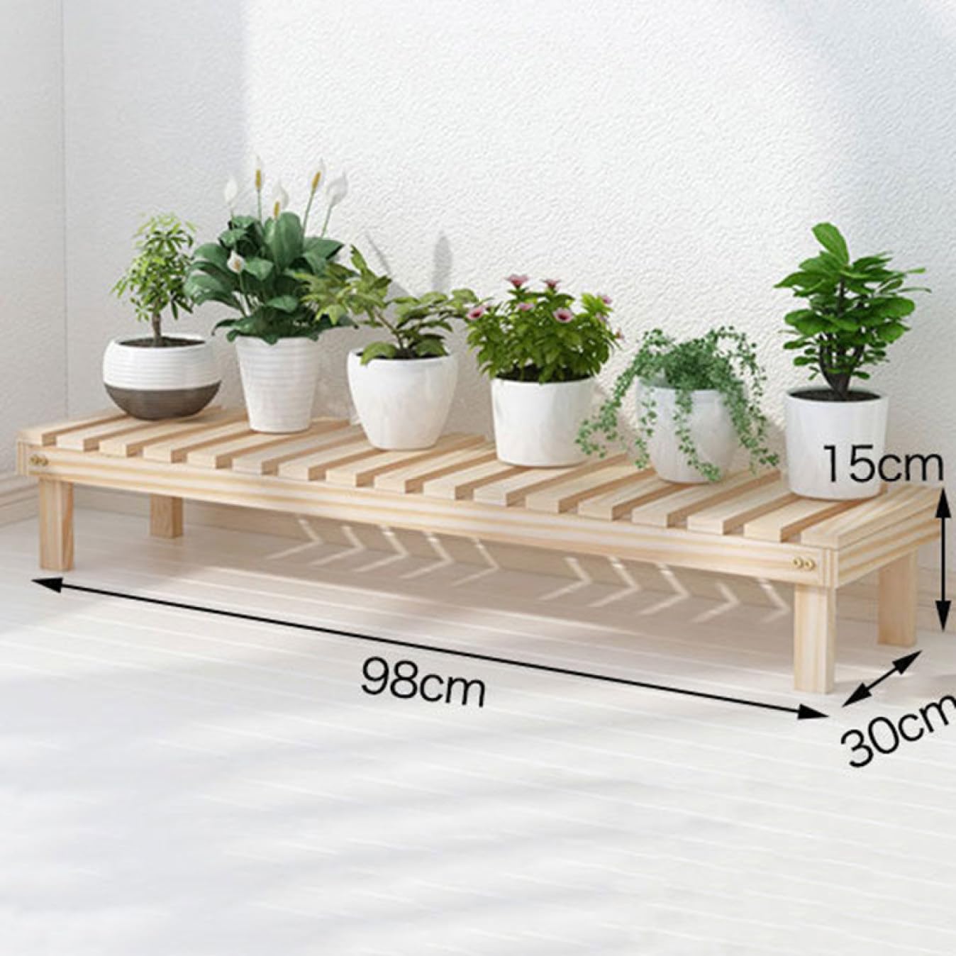 Amazon.co.jp: MJKQ9 プランター台 花台 長さ980mm×幅300mm×高さ