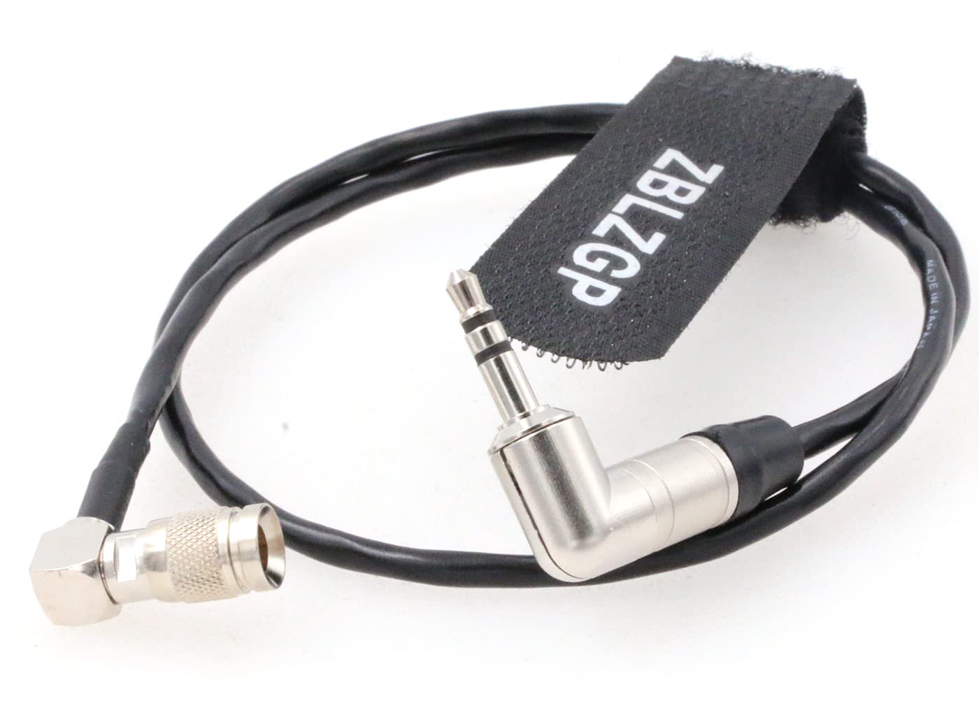 ZBLZGP DIN 1.0 2.3 BNC to Right Angle 3.5mm Jack UltraSync ONE Timecode Cable for DSLR Cameras (Right Angle din 1.0/2.3) - Image 2