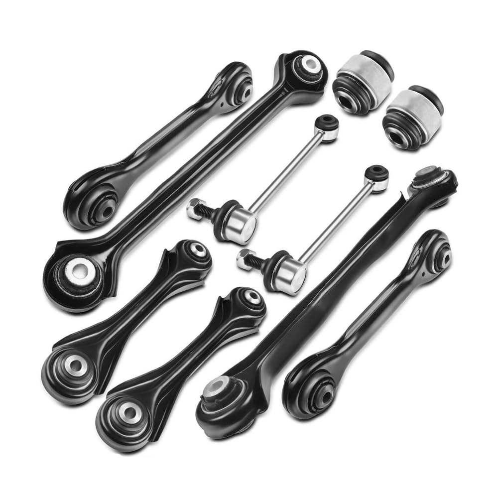 Photo 1 of 10Pcs Rear Upper Control Arm, Sway Bar Link, Compatible with BMW - 2006-2014 - 323i, 325i, 335i, 325xi, 328xi, 330xi, 335xi, 330i, 328i xDrive, 335i xDrive, 335d, 335is, X1, 128i, 135i