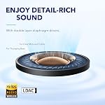 soundcore by Anker Space A40 Écouteurs sans fil à annulation active de bruit auto-ajustables, Réduction du bruit jusqu'à 98 %, Autonomie de 50 heures, Son haute résolution, Ajustement confortable, Personnalisation via l'application, Chargement sans fil