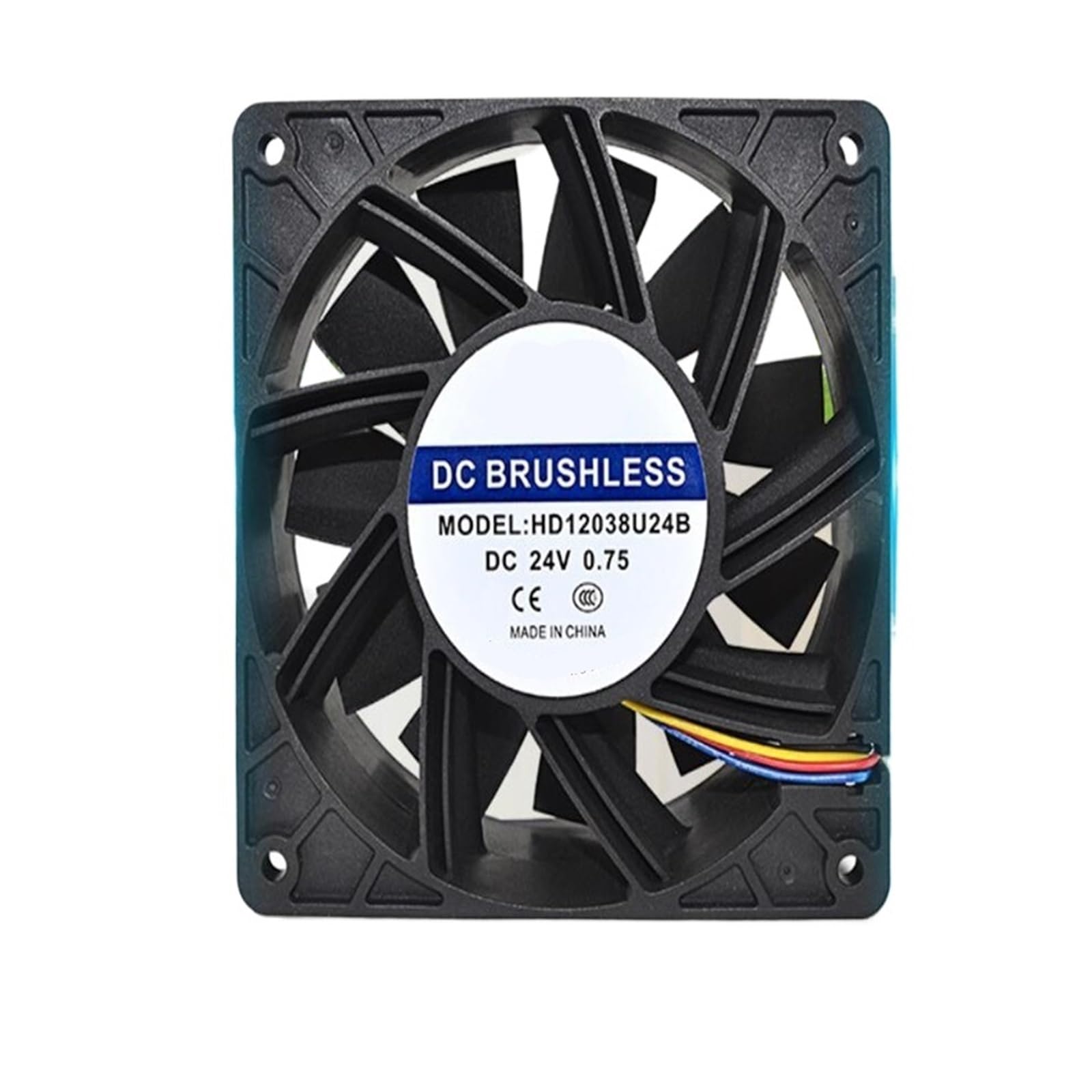 WEUSANXPL HD1238U24B 12038 24V 12CM Four-Wire Fan