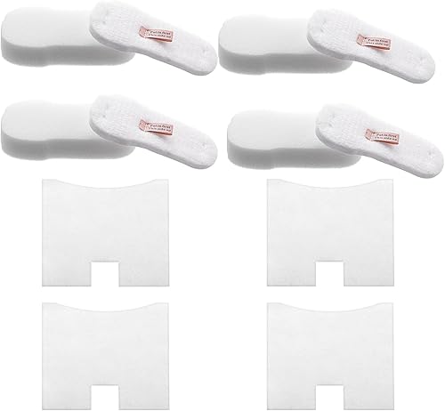 Paquete de 4 filtros compatibles con Shark Vertex y UltraLight Vacuum HZ2000, HZ2002, HZ251, HH200, HH202, HZ602 Parte # XPMFHZ2000 y XFFKHZ2000