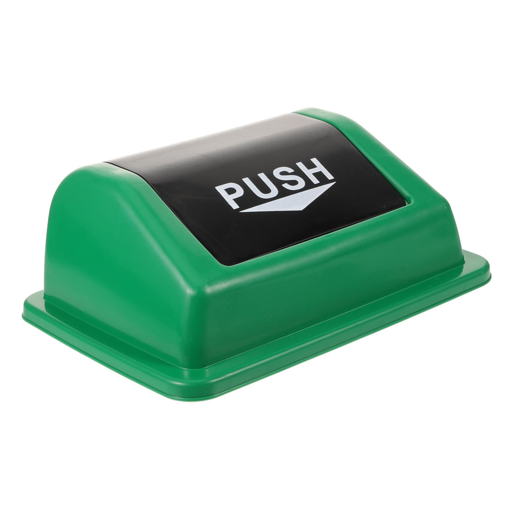 SOESFOUFU Outdoor Plastic Trash Can Lid Cover Waste Bin Accessory for Garbage Can Easy Installation for Home Parks Offices and Public Places Odor