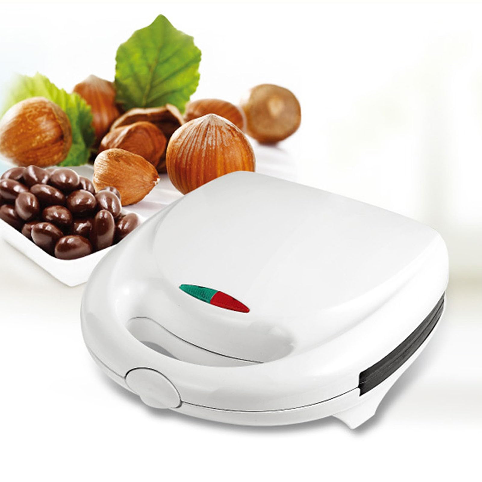 Macchina per Biscotti Alle Noci, Macchina per Waffle Elettrica Alle Noci Macchina per Ciambelle Macchina per Biscotti Macchina per Muffin Macchina per Colazione Macchina per