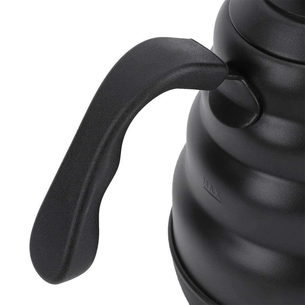 Bollitore Elettrico a Collo di Cigno con Schermo di Visualizzazione Controllo della Temperatura Variabile per Versare sul Bollitore per Caffè e Bollitore per tè, Tenere in caldo, Ebollizione Rapida