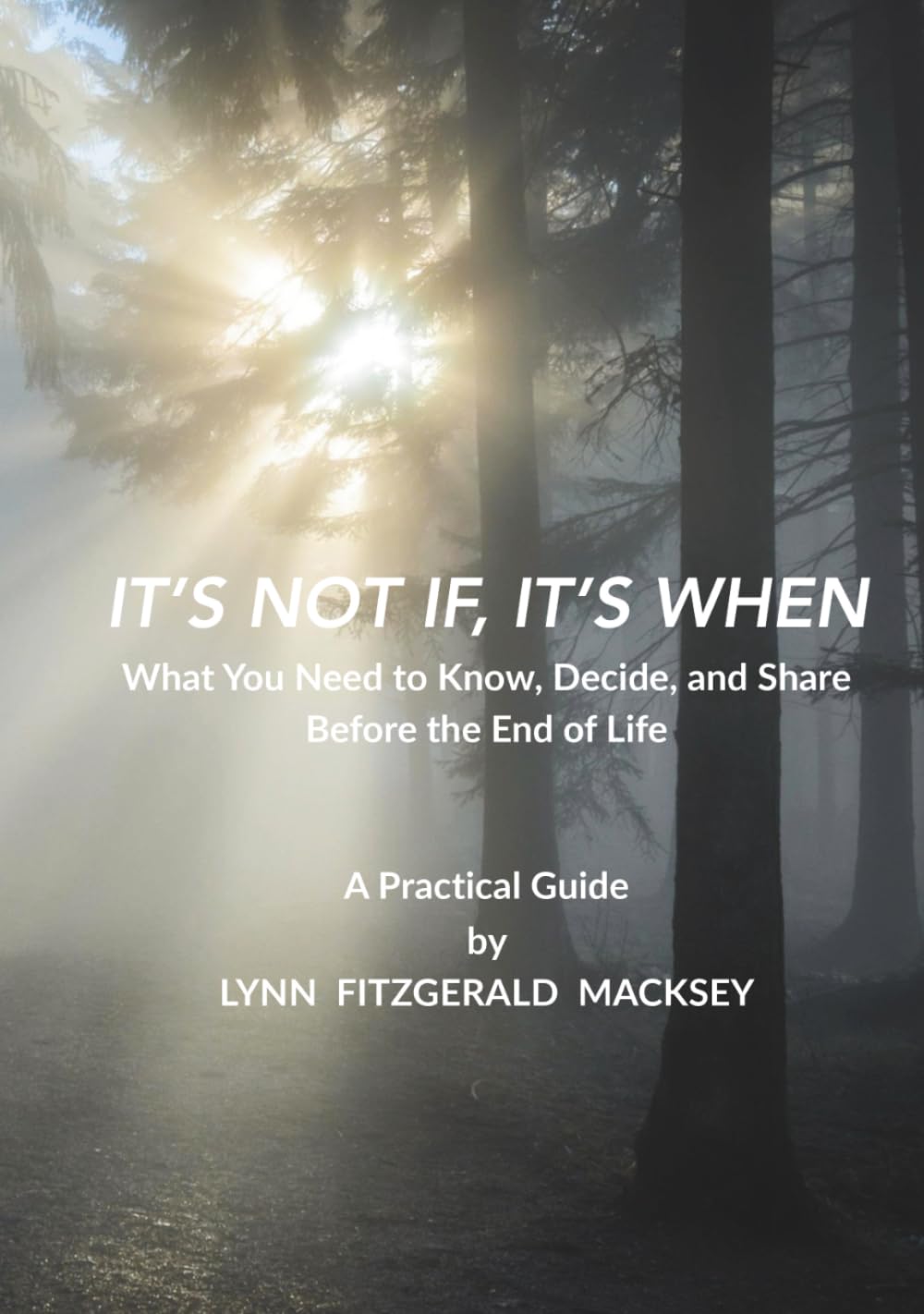 IT’S NOT IF, IT’S WHEN: What You Need to Know, Decide, and Share Before the End of Life - A Practical Guide